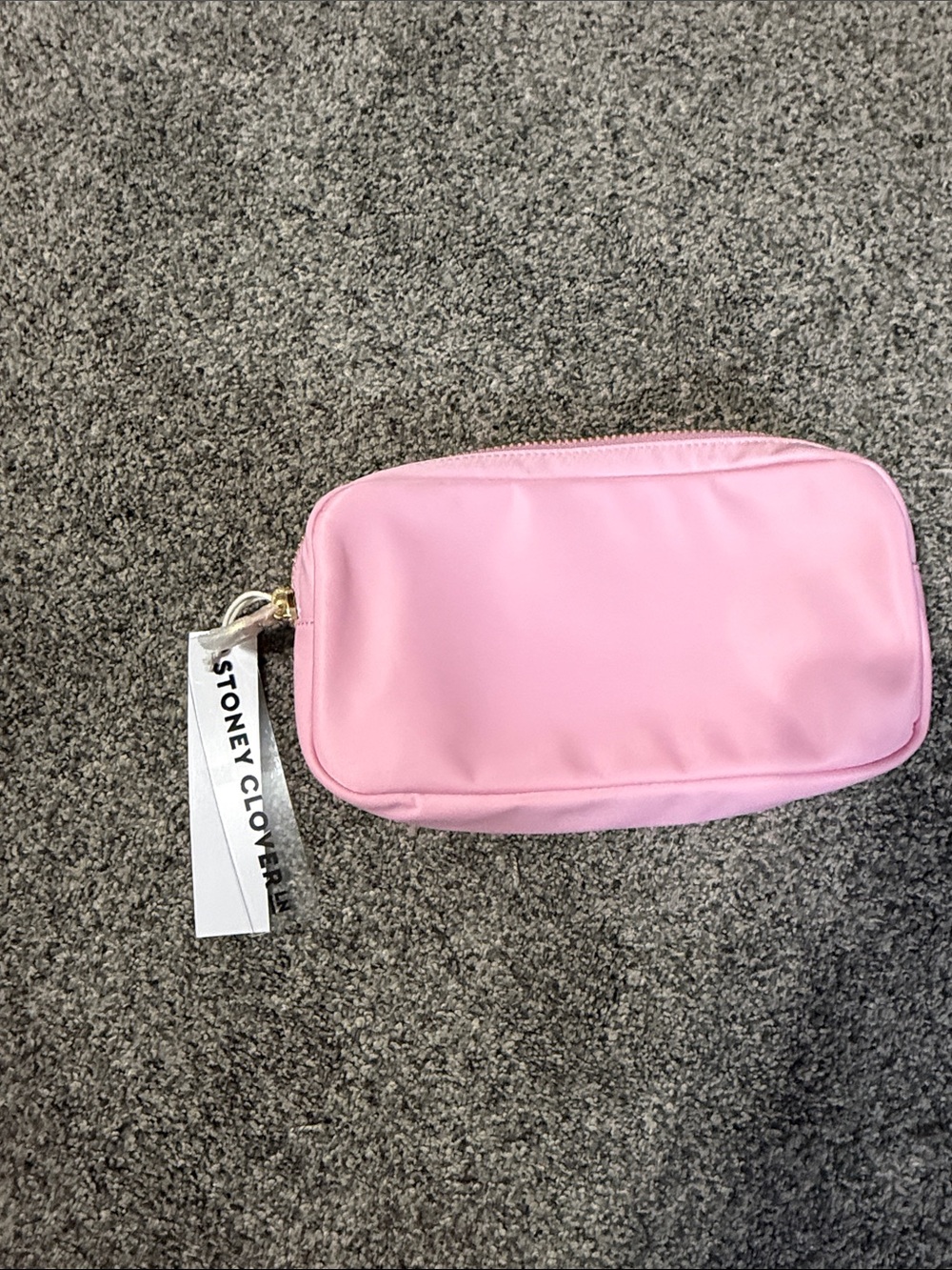 Pink Nylon Pouch